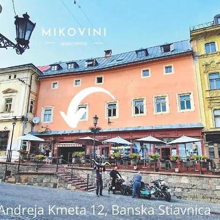 Tichy A Slnecny Loft Mikovini V Rusnom Centre Stiavnice Appartamento Banská Štiavnica